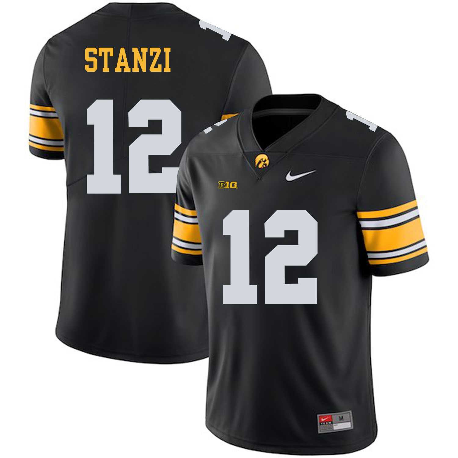 Iowa Hawkeyes 12 Ricky Stanzi Black College Football Jersey Dzhi,We sell and wholesale Iowa Hawkeyes 12 Ricky Stanzi Black College Football Jersey Dzhi on line form chian!